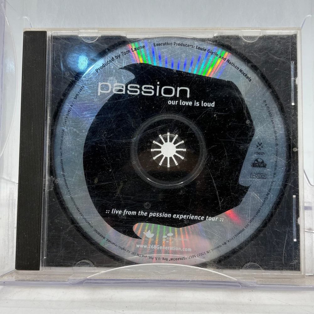 Passion Our Love Is Loud Live From The Passion Experience Tour CD 2002 Sparrow